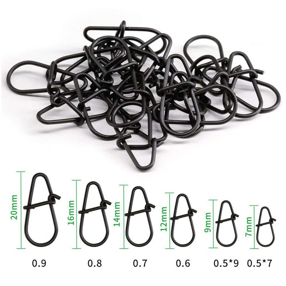 100 Teile/los Matte schwarz Sn – Fishing Equipment Cheap Bewertung und Preis