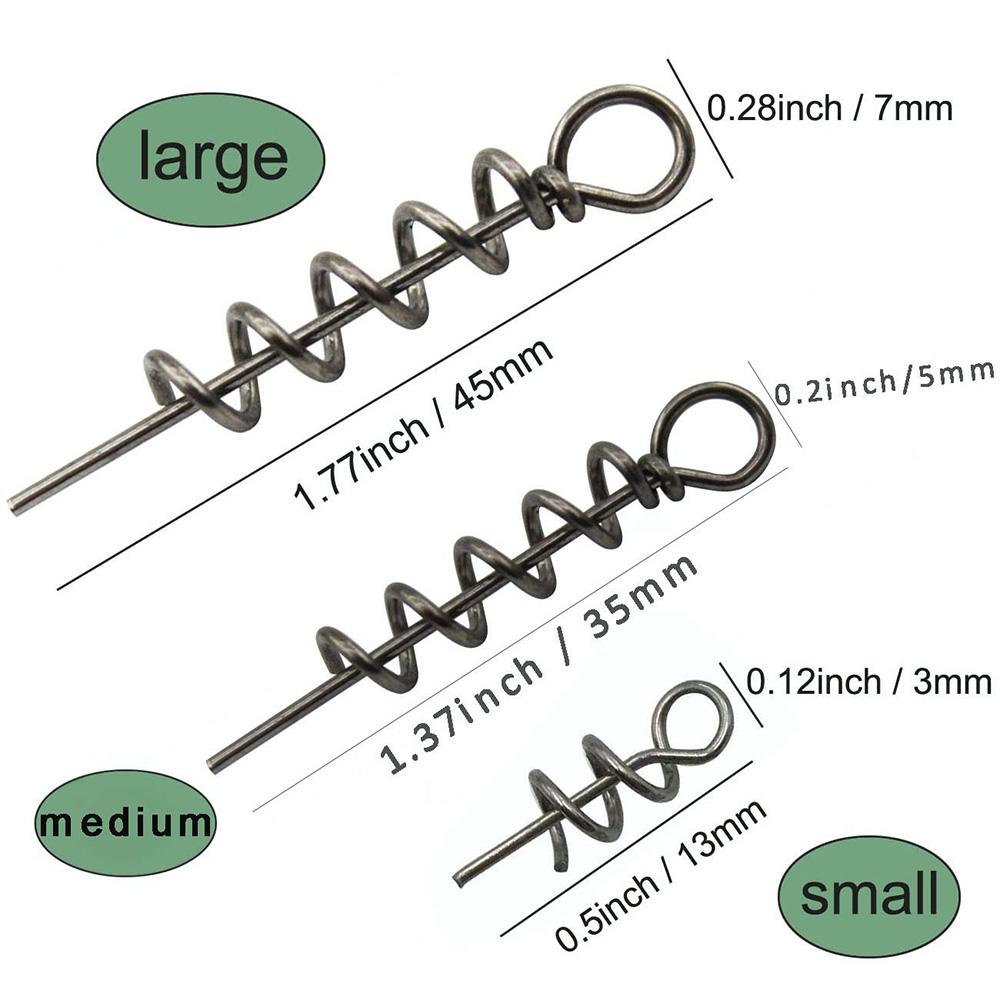30 stücke Edelstahl Frühling L – Fishing Equipment Carp Bewertung und Preis