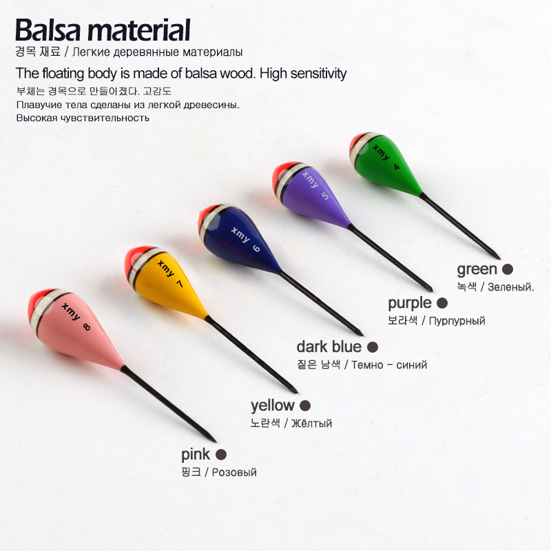 10PCS Balsaholz Schwimmt + 1 F – Fishing Equipment Bag Bewertung und Preis