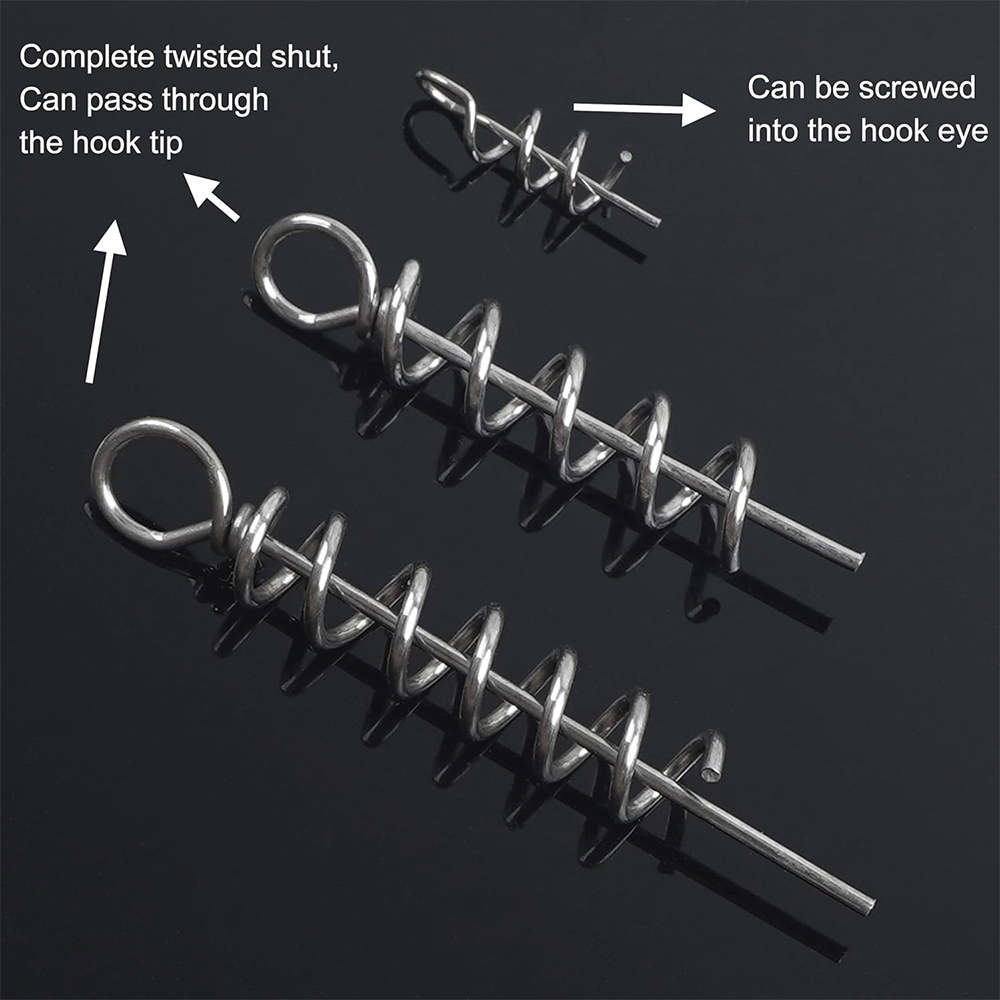 50Pcs Frühling Twist Lock Ange – Fishing Equipment Carp Bewertung und Preis
